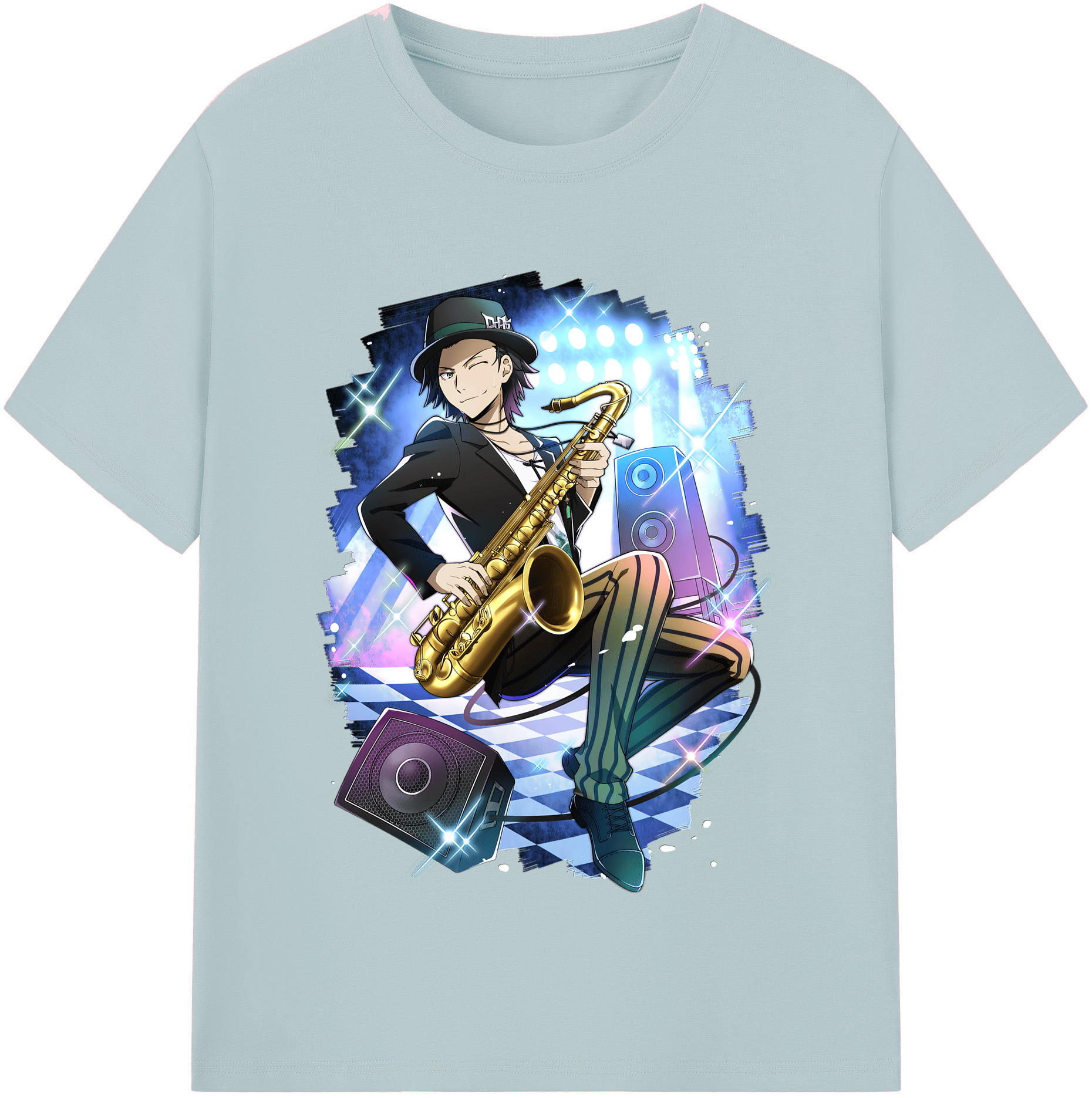 （画像用） 文豪ストレイドッグス Bungo Stray Dogs 綿100％半袖Tシャツ（フロントプリント）